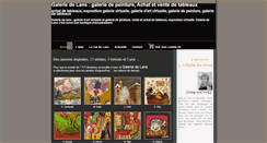 Desktop Screenshot of galerie-de-lans.com